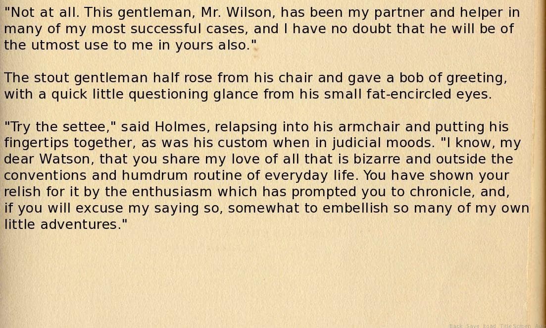 The Adventures of Sherlock Holmes screenshot 3