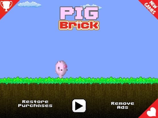 Pig Brick - the fox attack to the pigs house screenshot 2