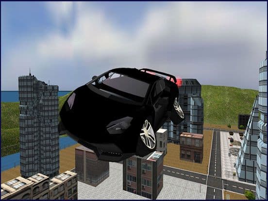 Flying Car Simulator - Futuristic Driving Stunts - Airplane Flight Pilot screenshot 5