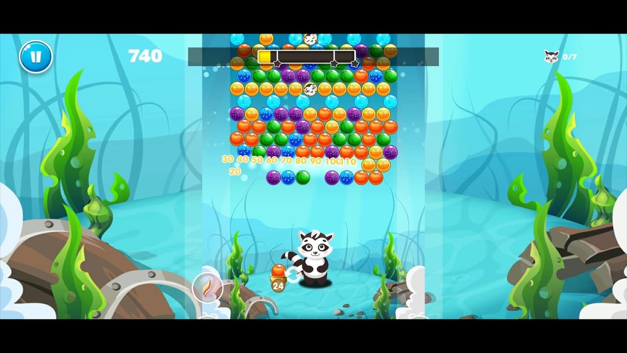Raccoon Hero: Under The Sea screenshot 2