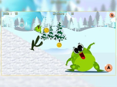 Frogs Can Ski: The Incredible Winter Creature First Snow Day - Free screenshot 5