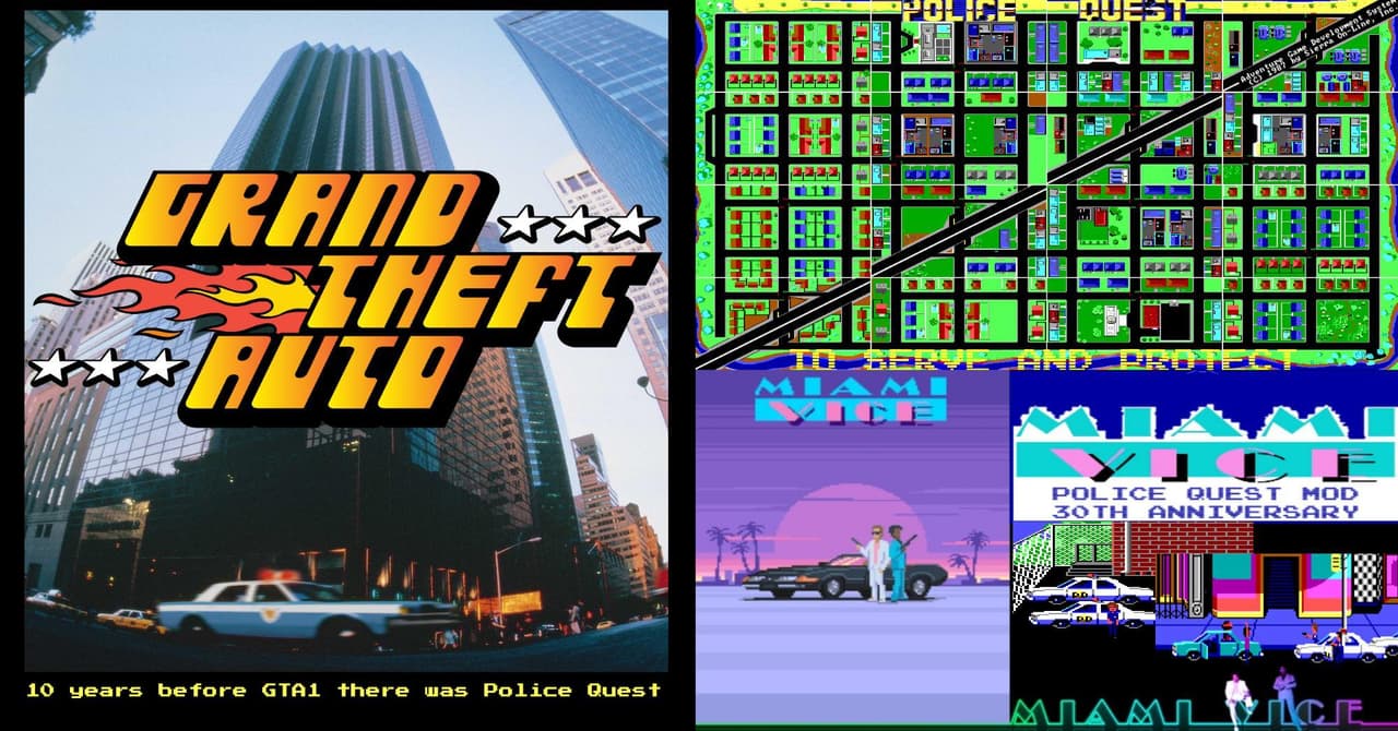 Police quest 1 - 30th anniversary Miami vice tweak
