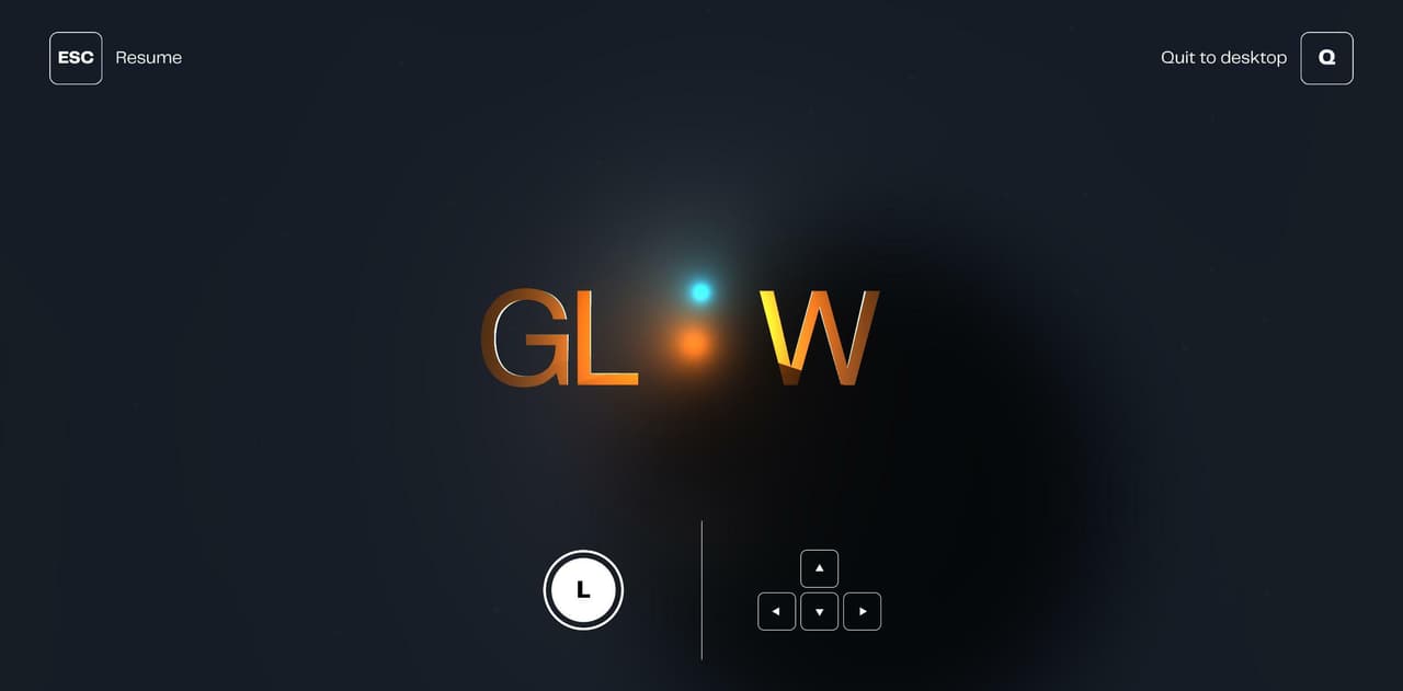 GLOW (itch) (Jake3101) screenshot 2