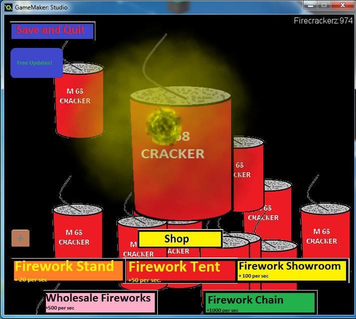 FireCracker Clickerz 1.3! screenshot 3