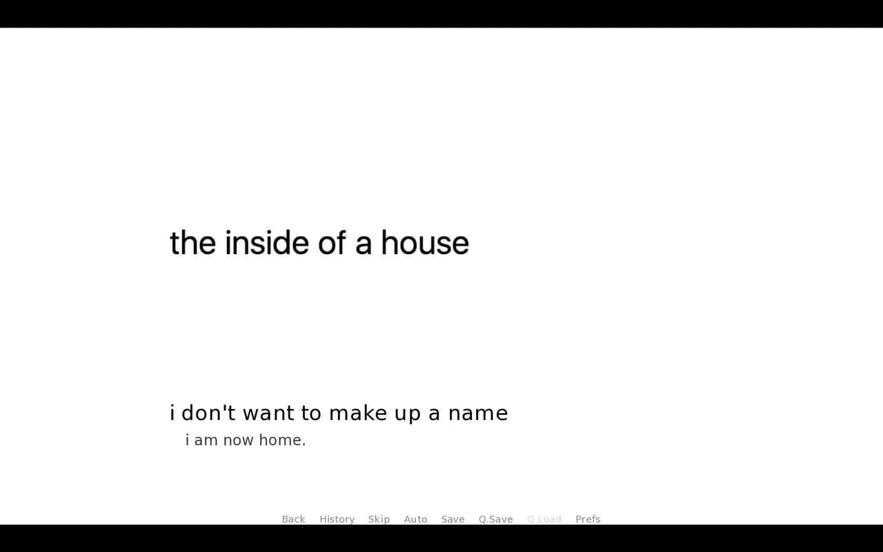 a visual novel that is not at all based on any experiences that i have had or am currently having screenshot 2