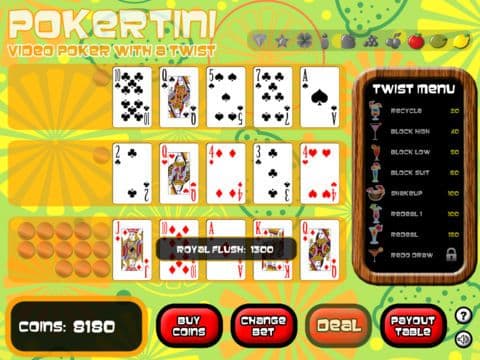 Pokertini: Video Poker With A Twist! screenshot 2