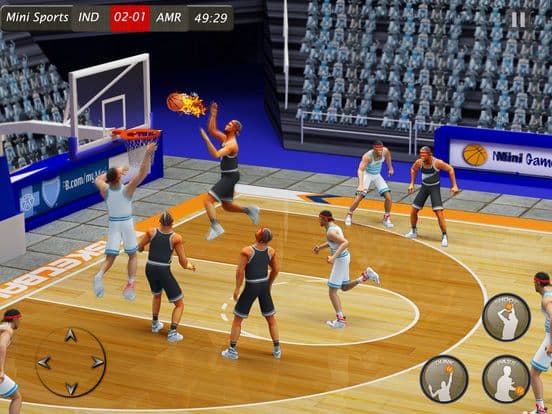Play Basketball Hoops 2017 - Real slam dunks game screenshot 2