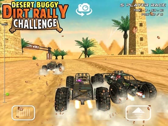 Desert Buggy Dirt Rally Challenge - Free 4 wheel Monster Racing screenshot 2