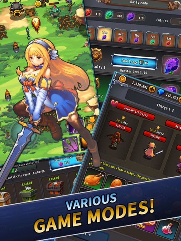 Wonder Knights: Pesadelo - Shooting RPG screenshot 4