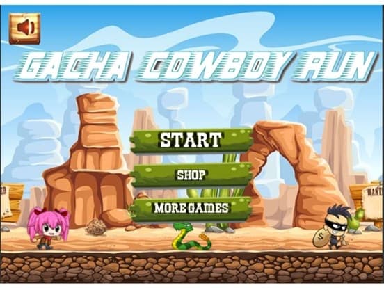 Gacha Chibi Run: Cowboy Life screenshot 2