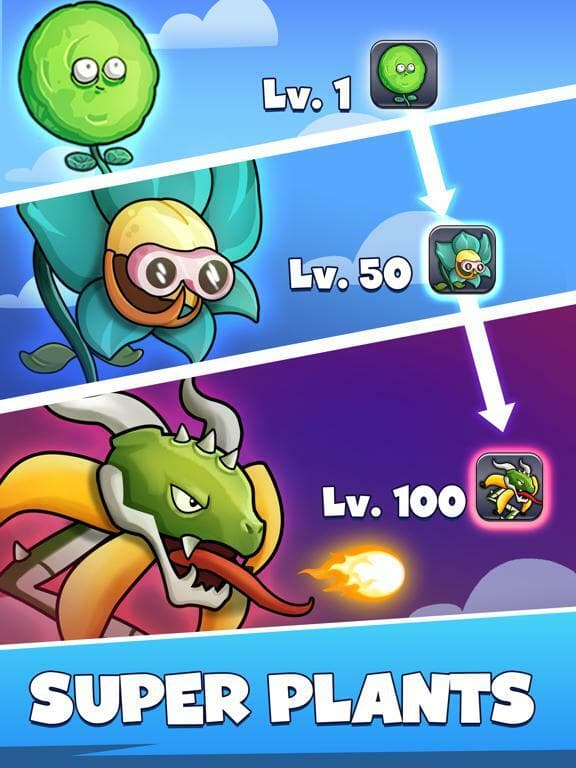 Merge Plants: Zombie Defense