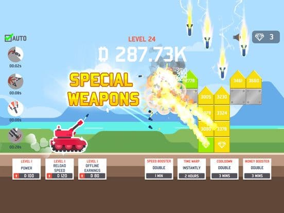 Idle Tank vs. Blocks screenshot 4
