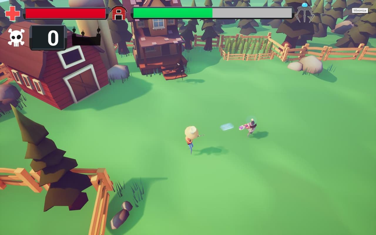 XCOW - Leave The Humans, Take The Cows! screenshot 2