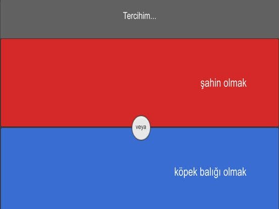Tercihin Ne? screenshot 3
