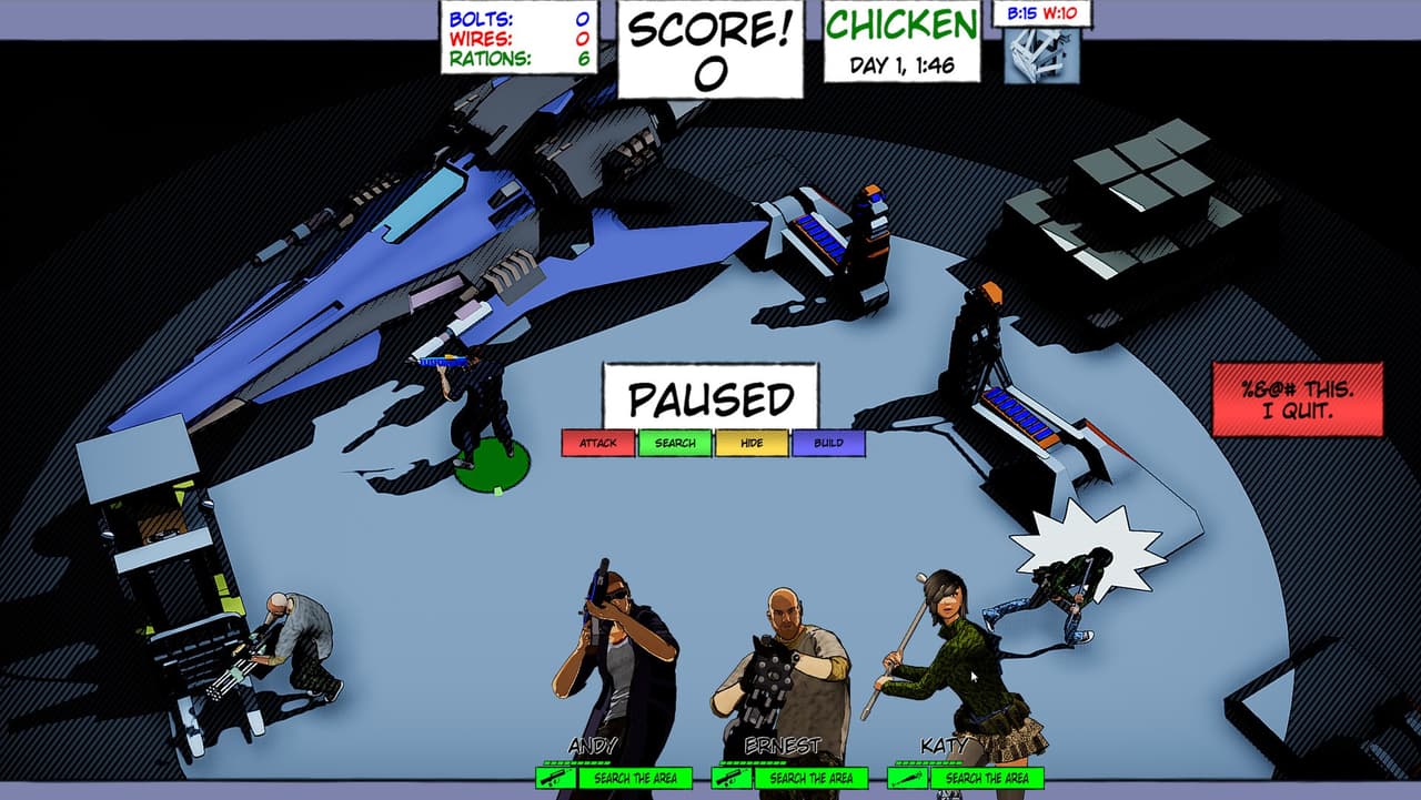 Space Raiders in Space