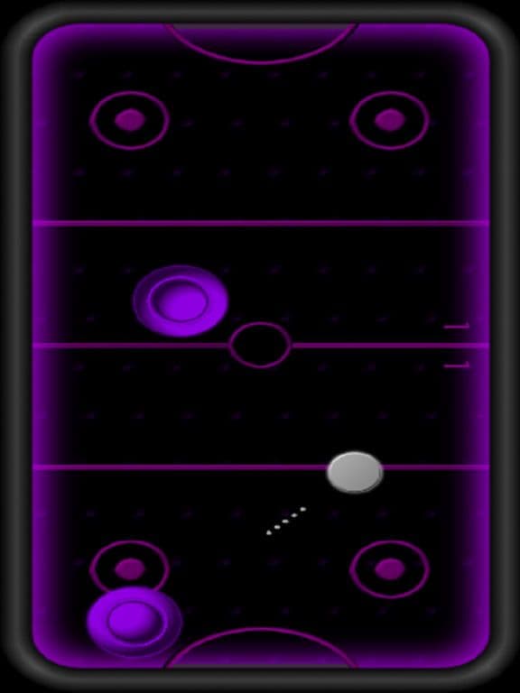 Air Hockey Black Lite screenshot 2