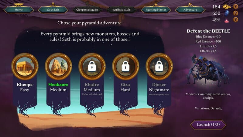 Creeping Deck: Pharaohs Curse Prologue screenshot 2