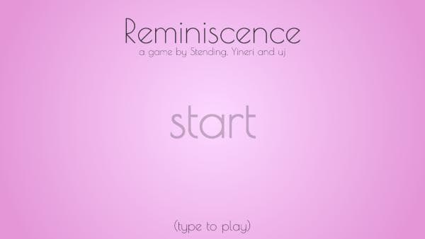 Reminiscence (Stending, Yineri, uj)
