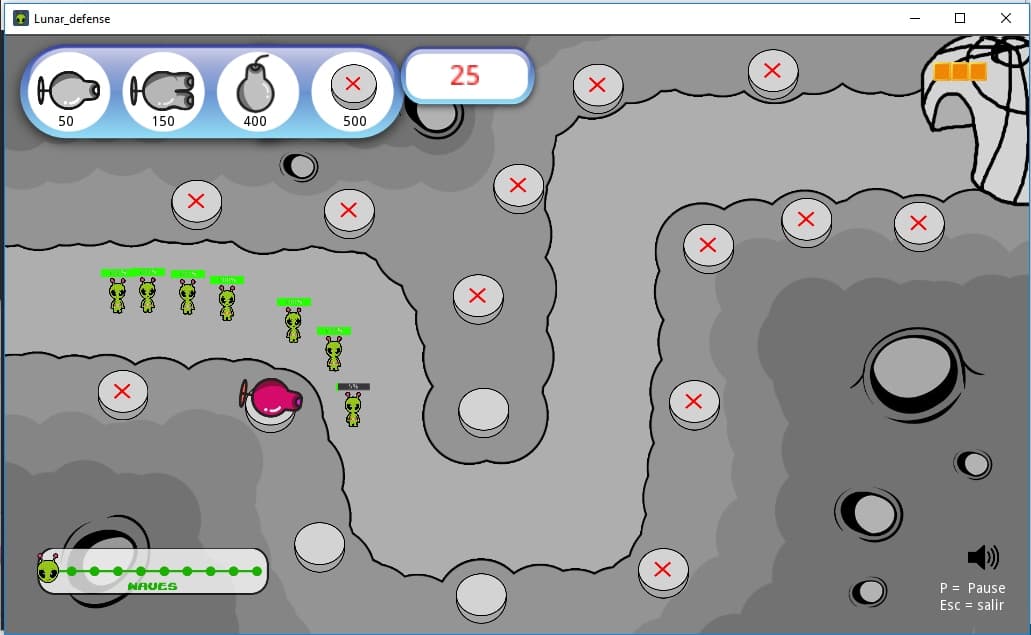 Lunar Defense screenshot 2