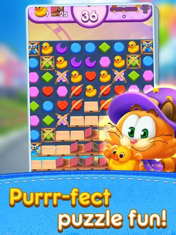 Magic Cat Match: Swipe & Blast screenshot 5