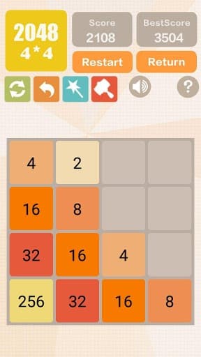 2048 Charm: Classic & New 2048, Number Puzzle Game screenshot 2