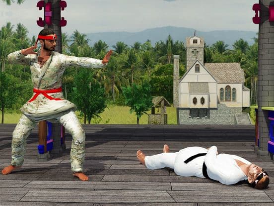 Karate Fighting Art - Kung Fu Ninja Tiger actions screenshot 4