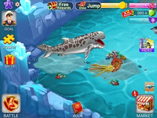 Dino Water World-Dinosaur game screenshot 2