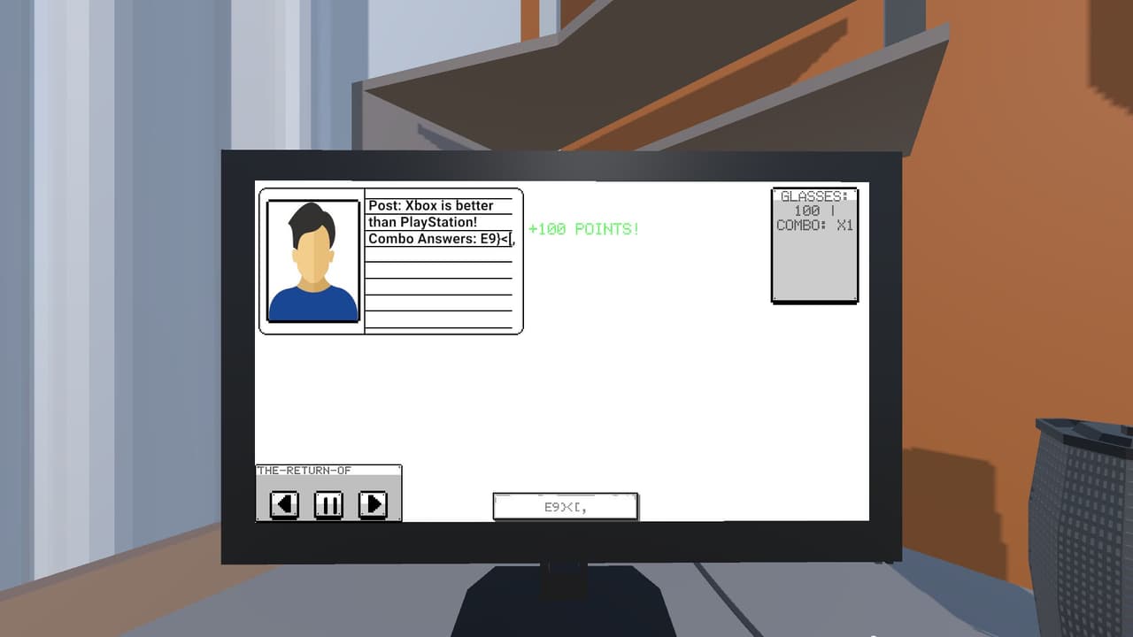 Keyboard Warrior Simulator screenshot 2