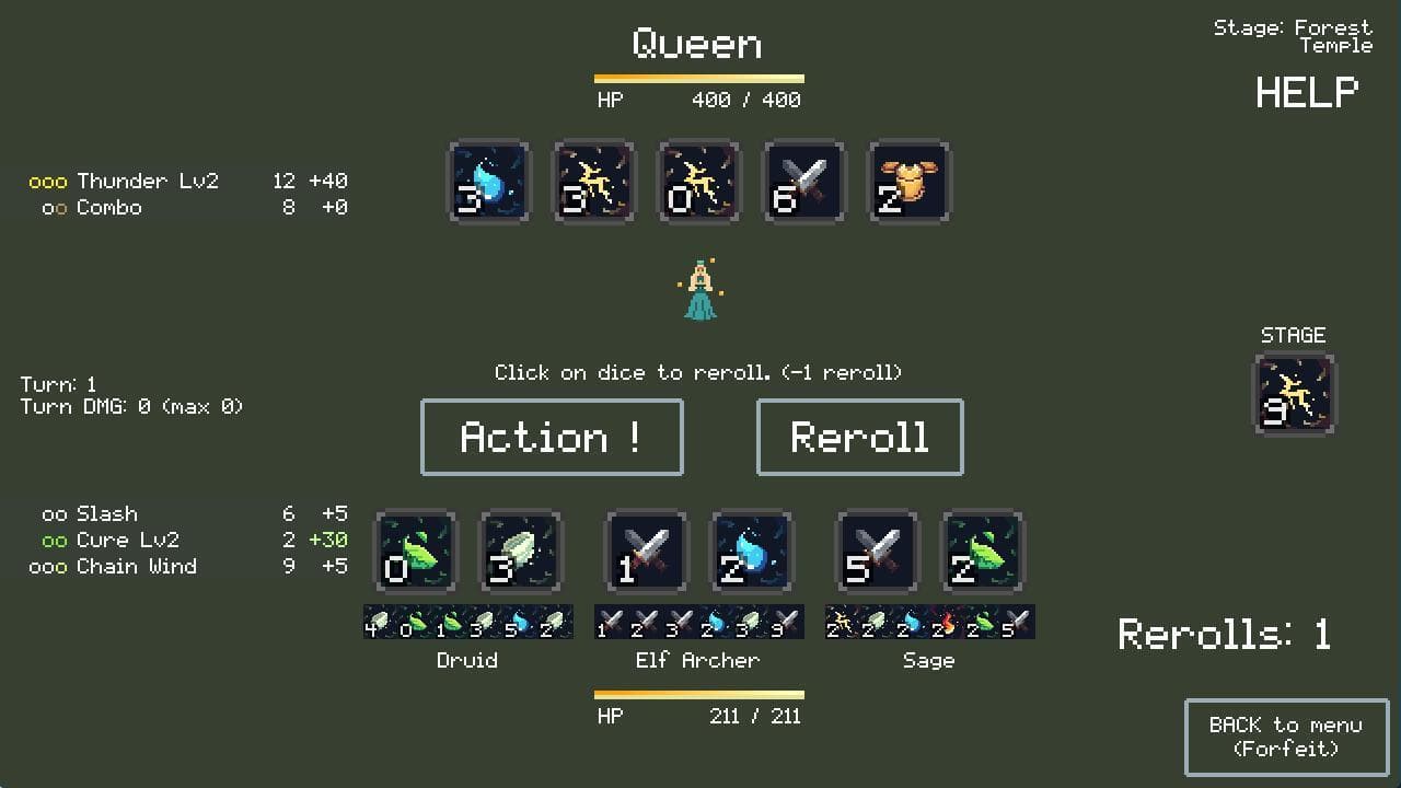 Dice Quest (betairya, Haneko) screenshot 4