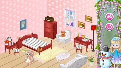 Princess Snow Home Design - Princesss Doll House screenshot 2