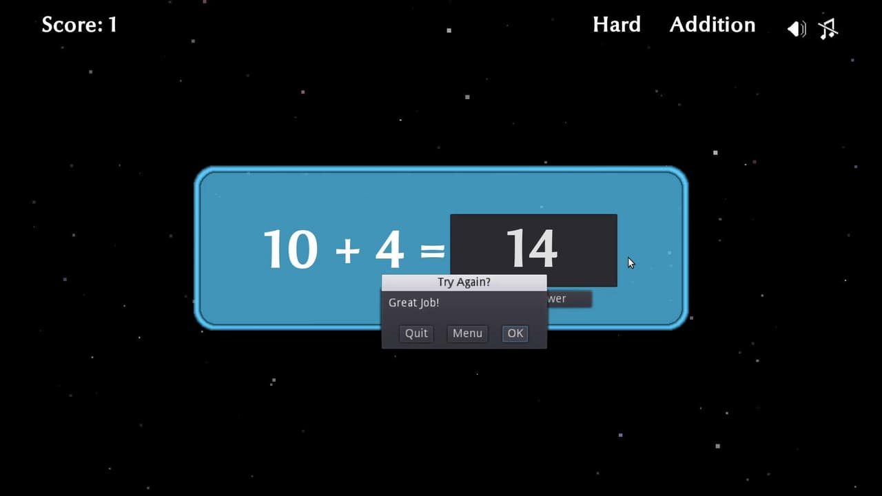 Space Math (NorseHeadStudios) screenshot 2
