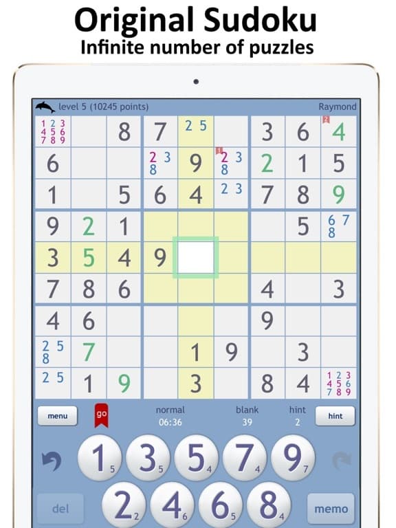 Sudoku 9 Pro screenshot 2