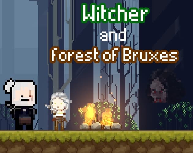 Witcher and forest of Bruxes