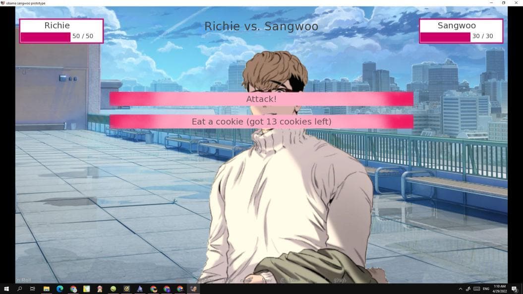 Obama x Sangwoo Visual Novel