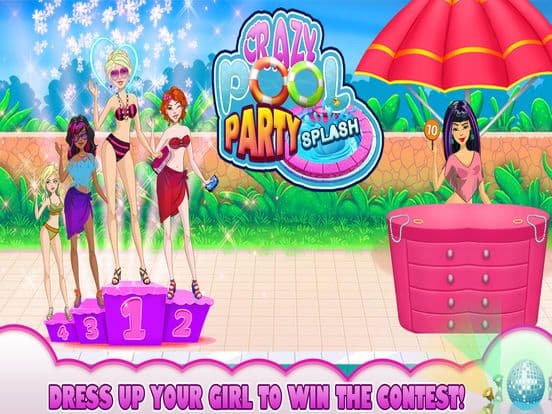 Pool Party Splash (Pro) - Crazy Princess Swimming screenshot 2
