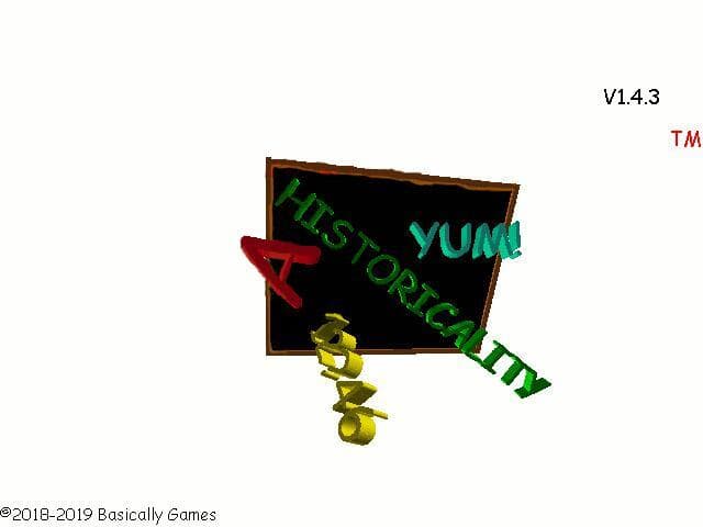 Baldis Basics Blank title screen