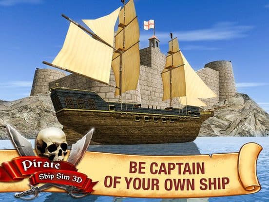 Pirate Ship Sim 3D screenshot 2