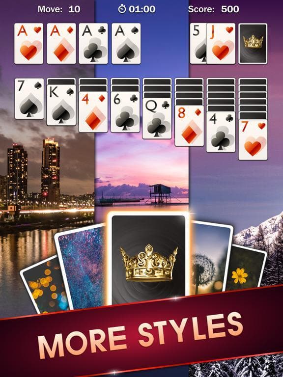 Solitaire ⋆ Brain Puzzle Game screenshot 3