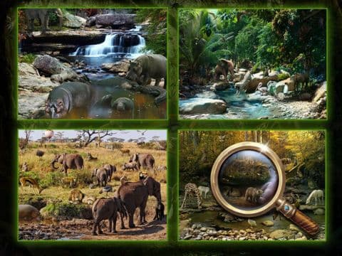 Animal Kingdom - A Hidden Object Fantasy Game Free screenshot 4