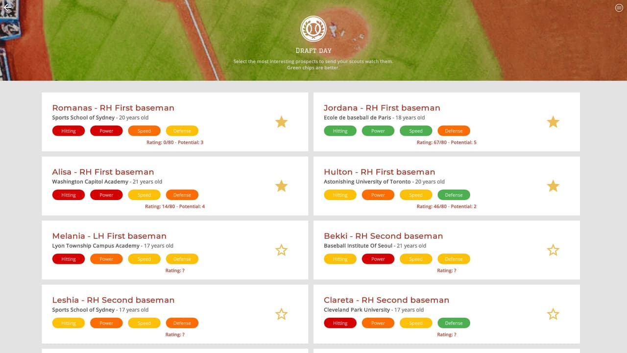 Astonishing Baseball Manager 20 screenshot 3