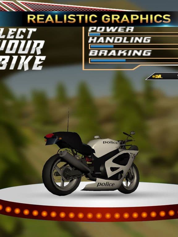 Real Police Bike Driving screenshot 2
