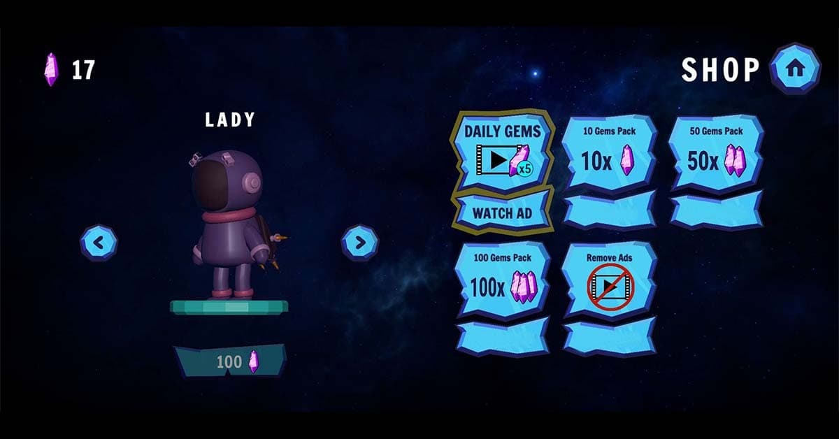 Astronaut in the Void screenshot 2
