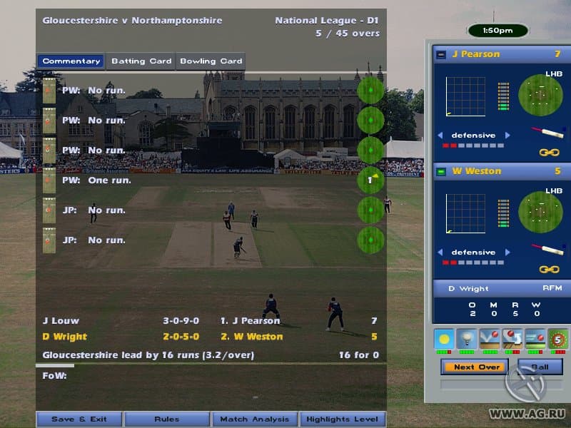 International Cricket Captain Ashes Year 2005 screenshot 4