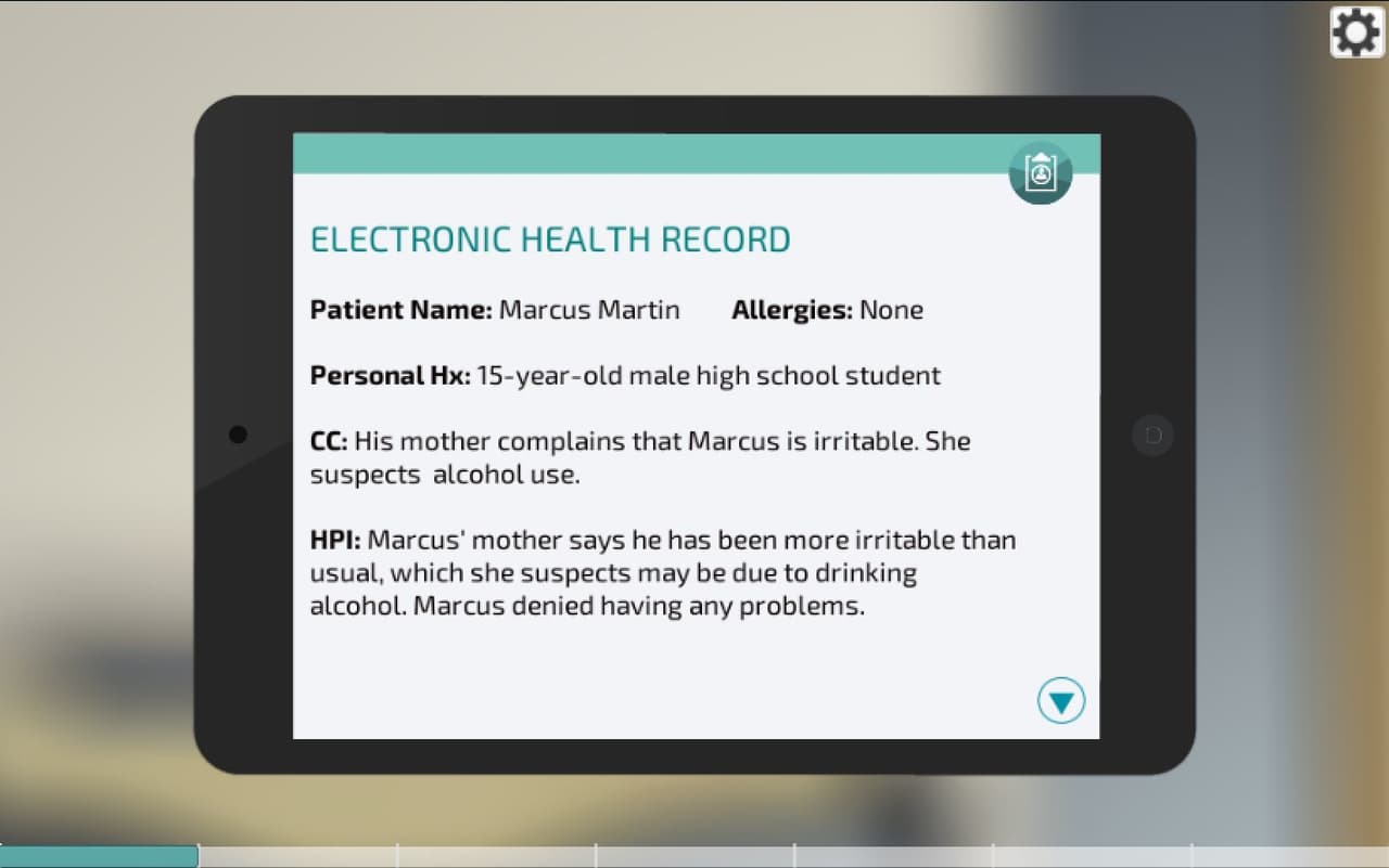 Clinical Encounters: Marcus screenshot 2