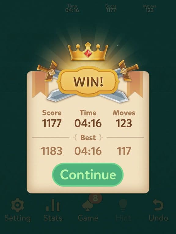 Spider Solitaire: Kingdom screenshot 4