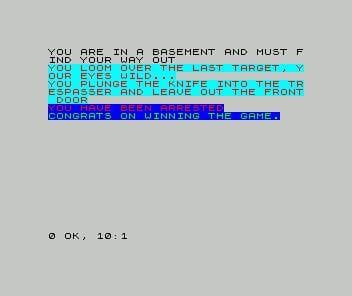 Intruders (ZX Spectrum) by Sam Pedigo