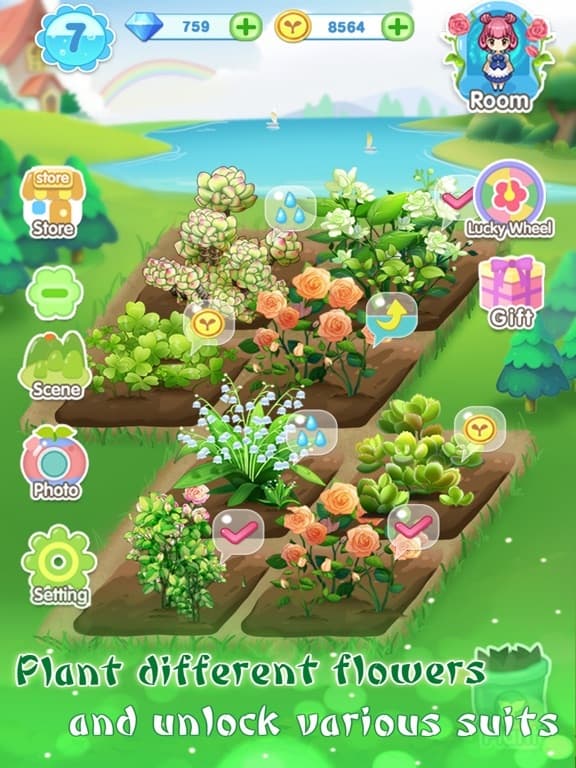 Princess Garden Dressup screenshot 5