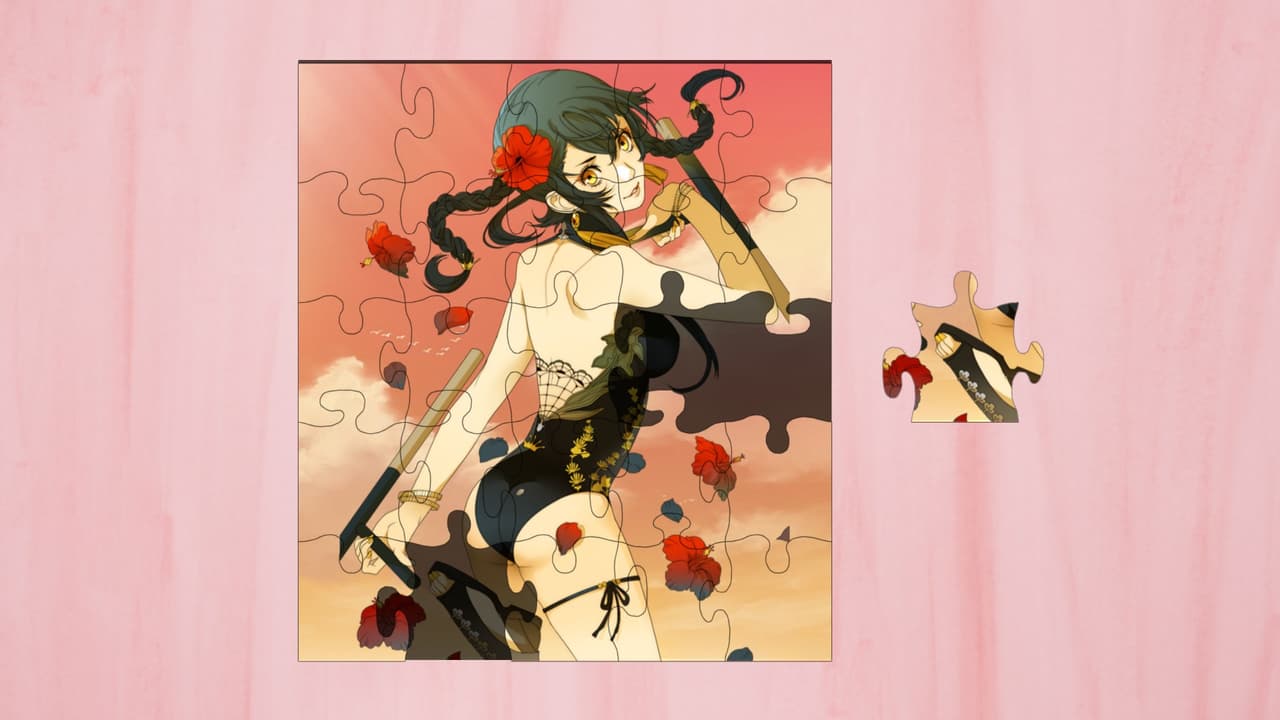 Anime Girls Mini Jigsaw Puzzles screenshot 5