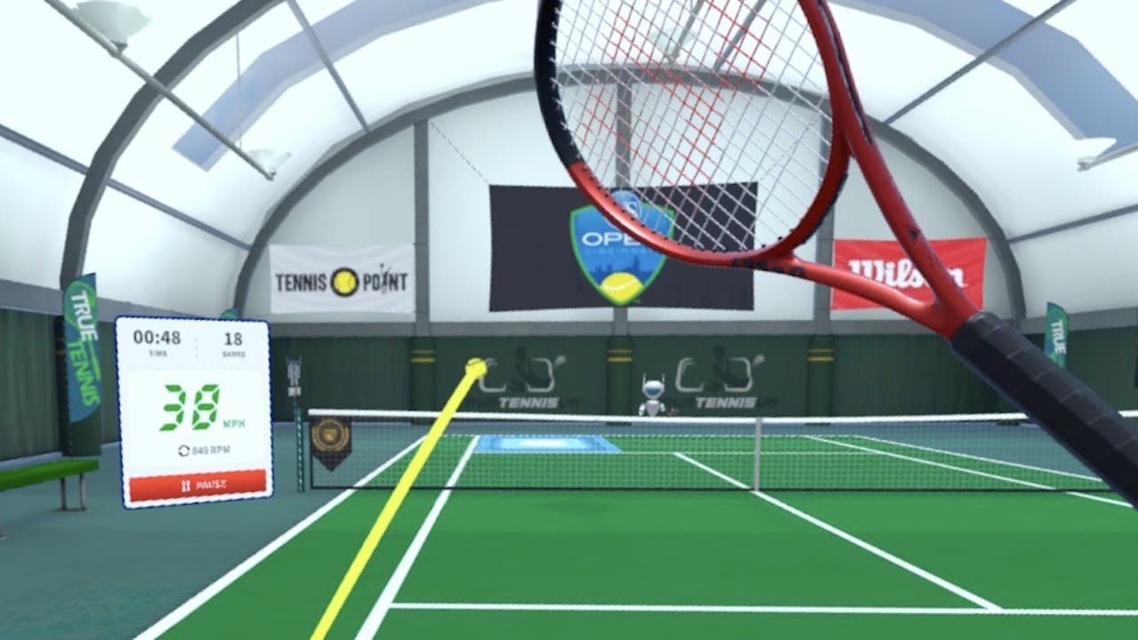 TrueTennisVR screenshot 4