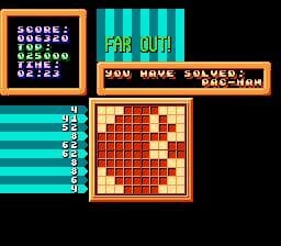 Family Picross NES Rom screenshot 3